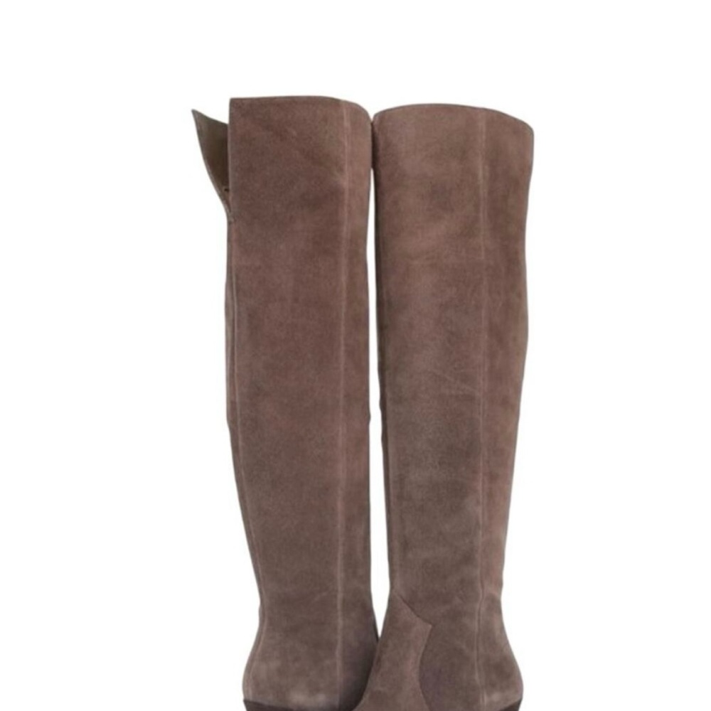 Vince Camuto Gray Suede Boots
